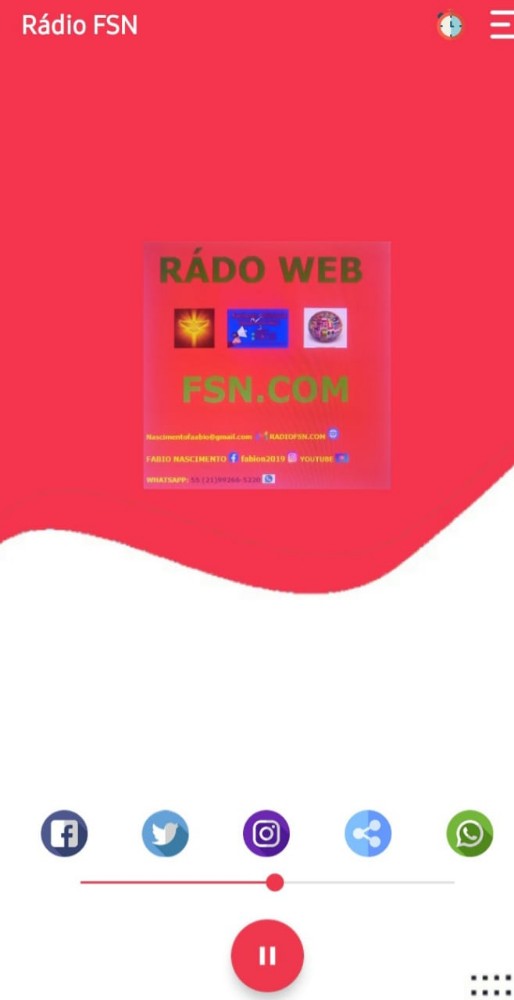 WEB RÁDIO FSN TBM NO PLAY STORE BAIXE NOSSO APP TODA HONRA E GLORIA SEJA DADA AO SENHOR